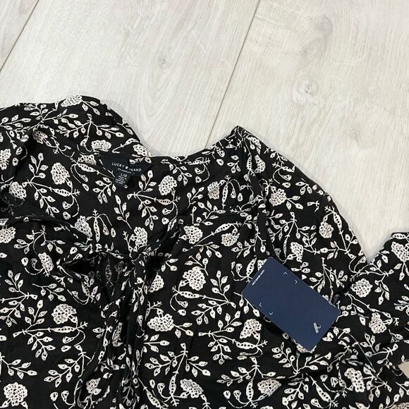 Lucky brand women shirt size L - Picture 4 of 6